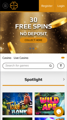 ZevCasino mobile Screenshot ZevCasino mobile Screenshot