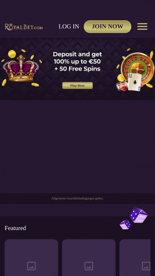 Royalbet mobile Screenshot