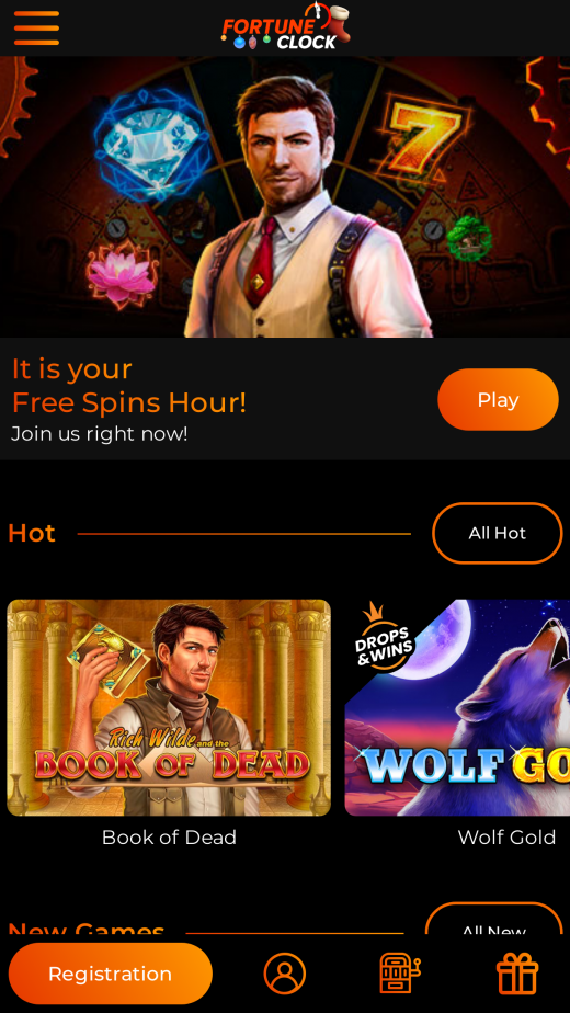 Fortune Clock Casino No Deposit Bonus